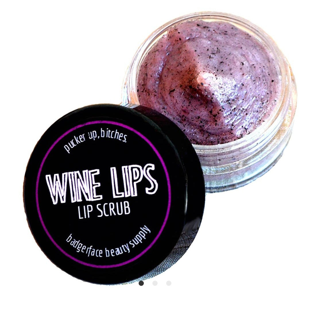 Badgerface Beauty Products Lip Scrub