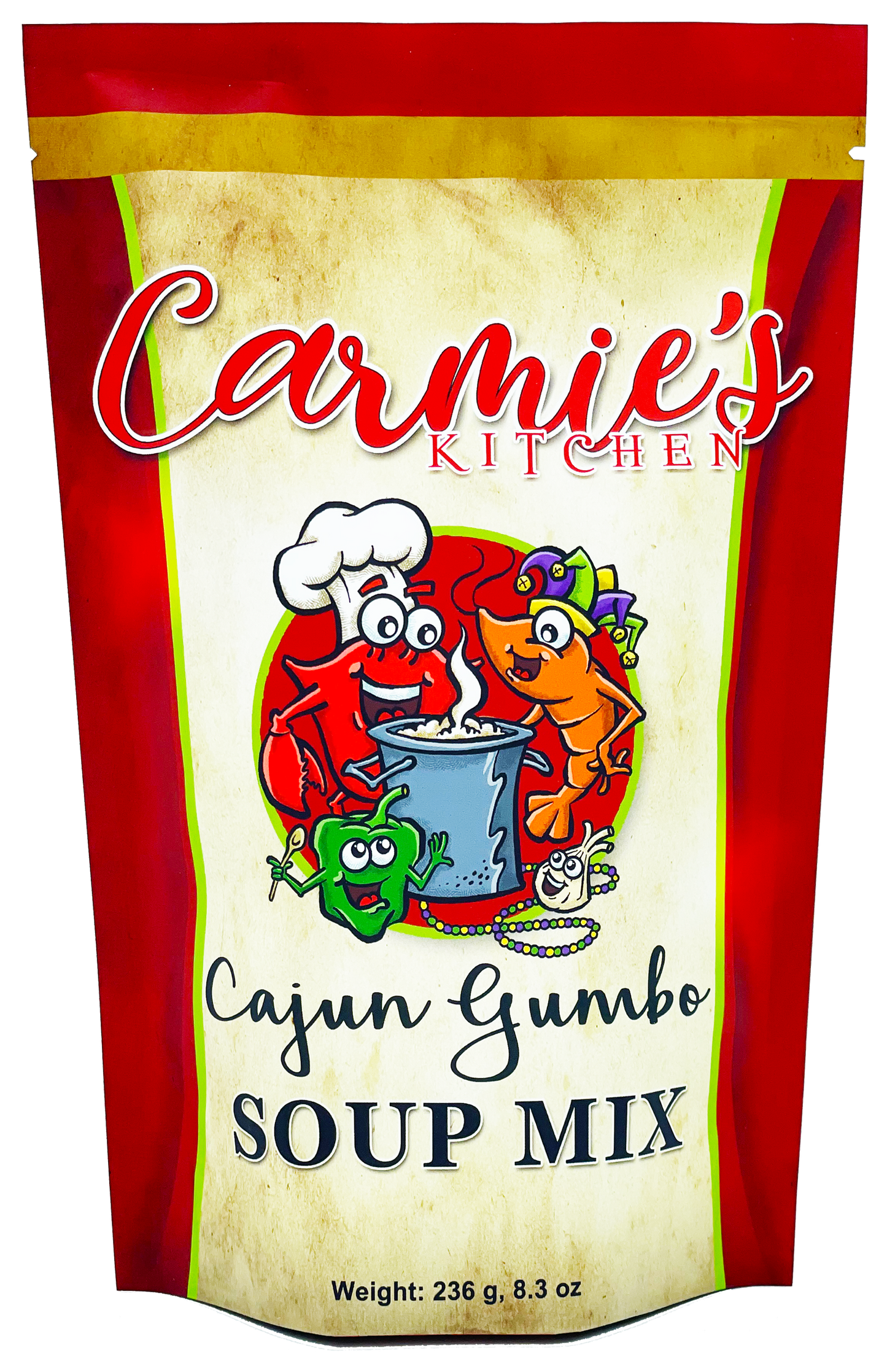 Carmie's Kitchen - Cajun Gumbo Soup Mix