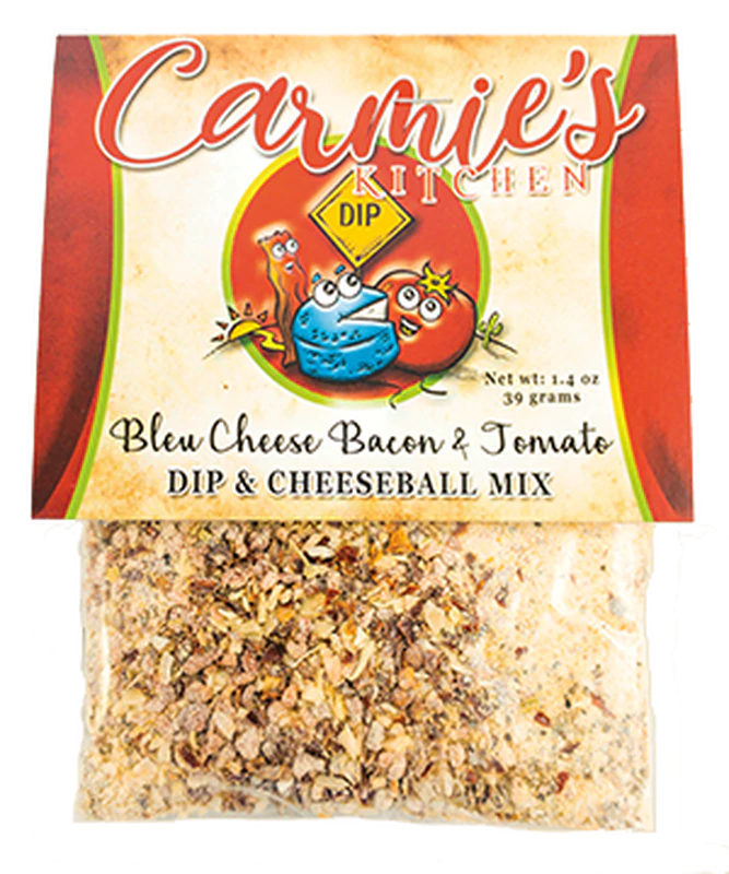 Carmie's Kitchen - Bleu Cheese Bacon & Tomato Dip Mix