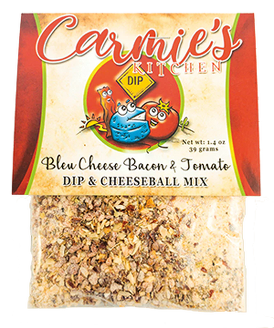 Carmie's Kitchen - Bleu Cheese Bacon & Tomato Dip Mix