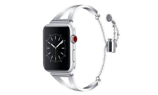 Cuff Bangle Bracelet: 38/40/41mm / Silver