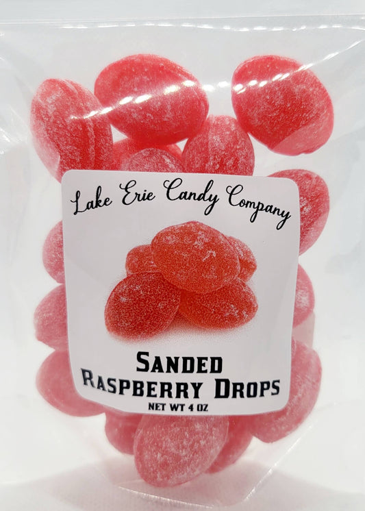 Lake Erie Candy Company - Sanded Raspberry Drops