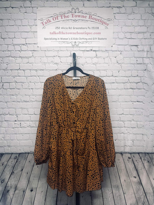 WOMEN'S LONG SLEEVE DRESS